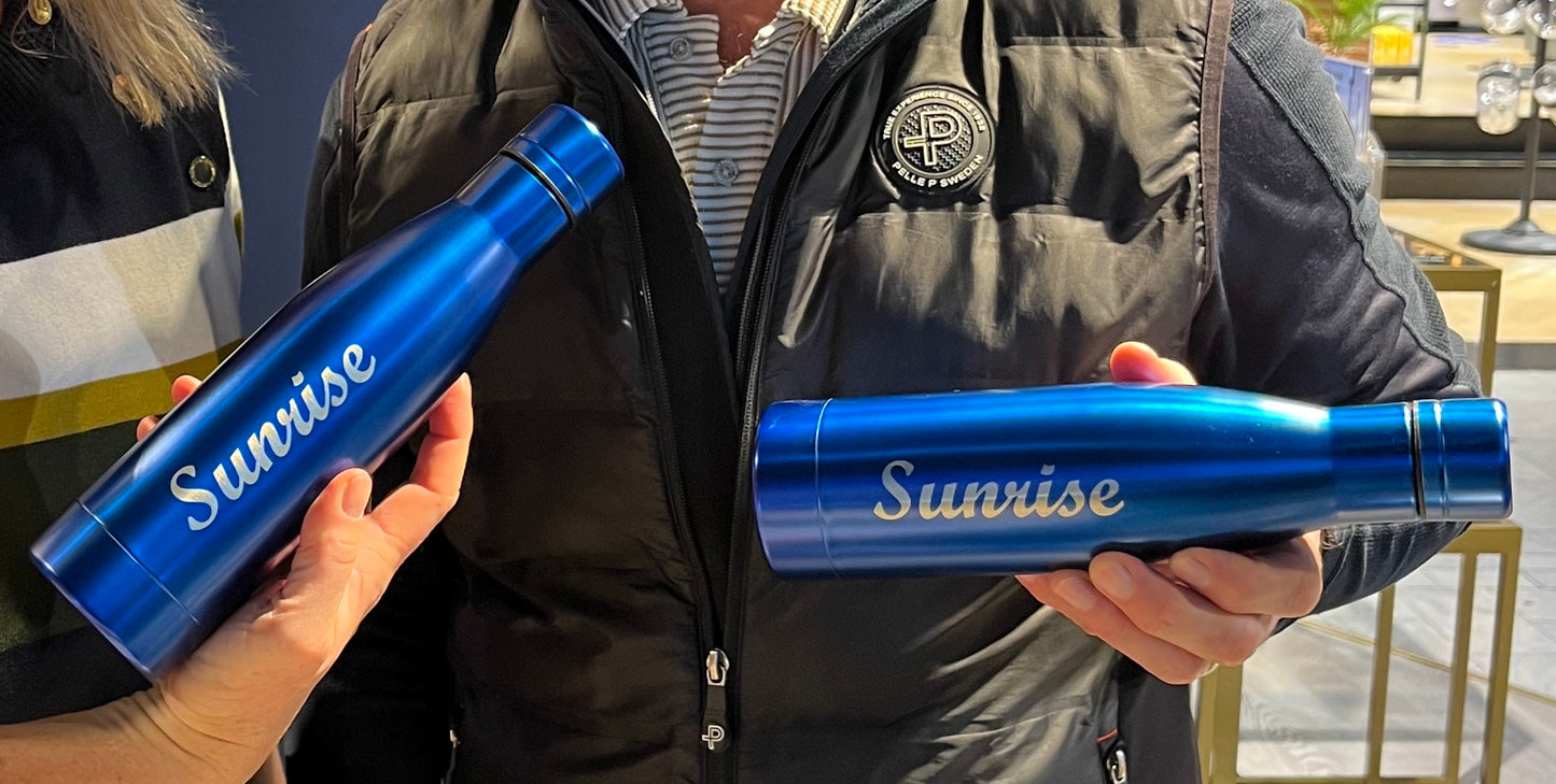 Drikkeflaske i rustfritt stål