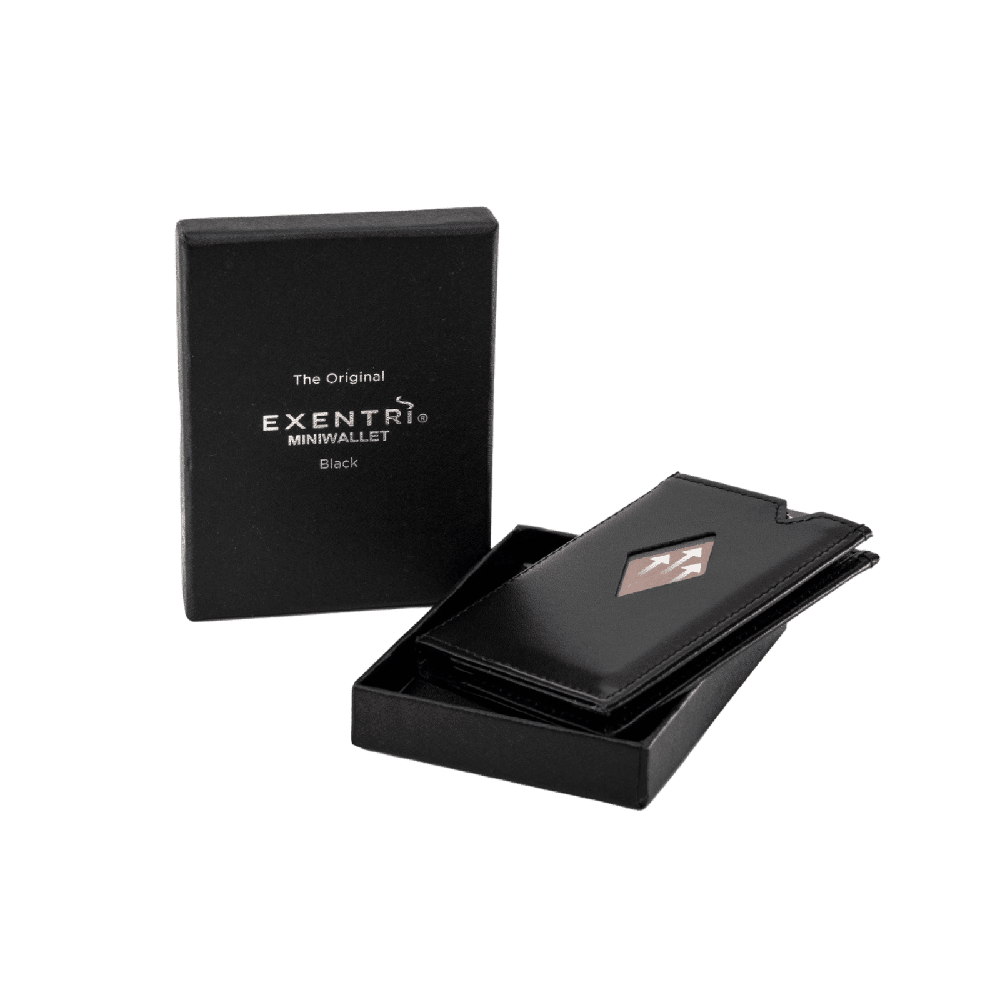 Exentri Black Miniwallet