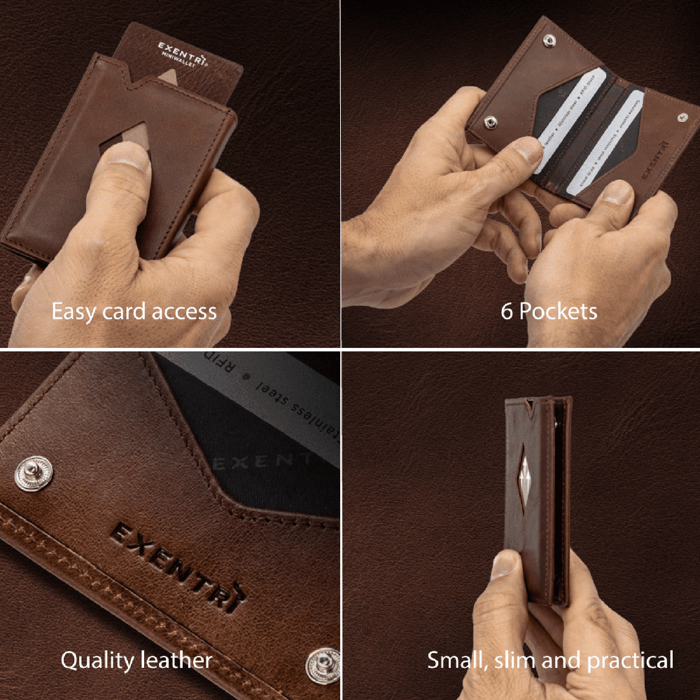 Exentri Hazelnut Miniwallet
